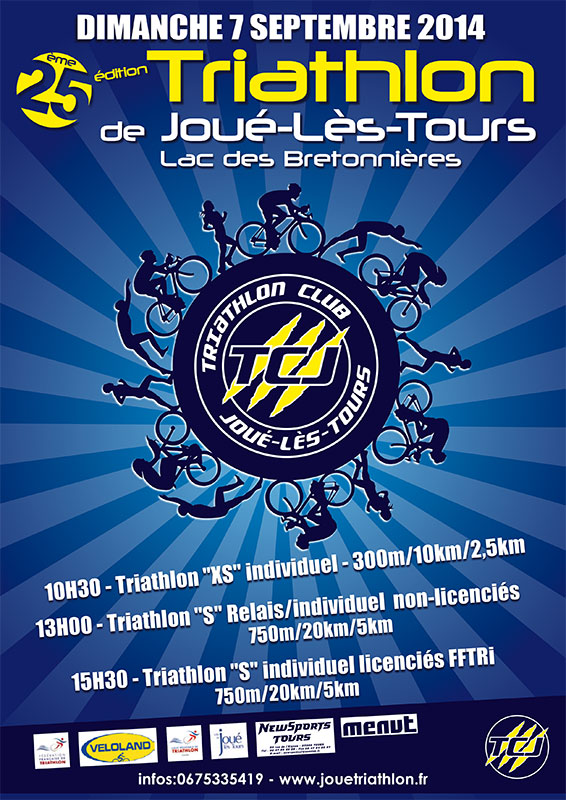 25ème Triathlon de Joué Lès Tours